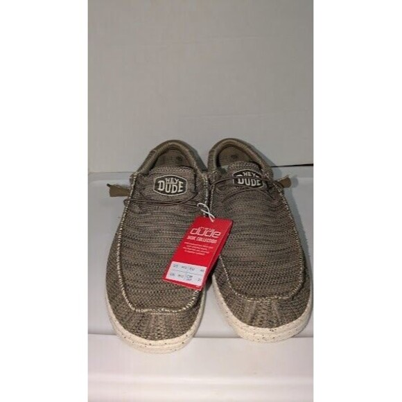 Hey Dude Men's Wally Sox Brown Round Toe Casual Shoe 40019255, size 13 NWT - Picture 7 of 7
